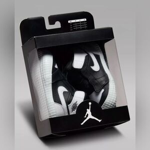 Nike Air Jordan 1 Retro High OG Crib Shoes Black White